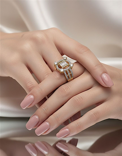 Royal Charm Artificial Finger Ring