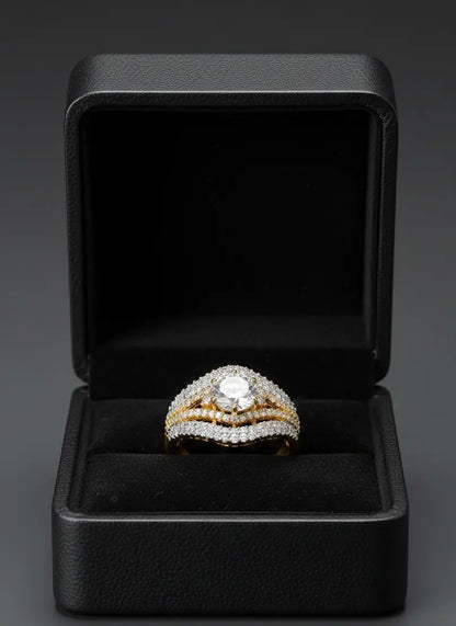 Cocktail Artificial Jewellery Ring Coruscate Jewels