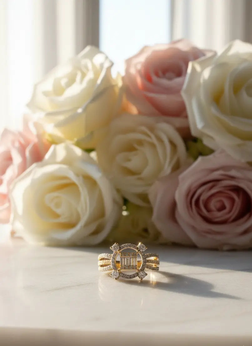 Royal Charm Artificial Finger Ring Coruscate Jewels