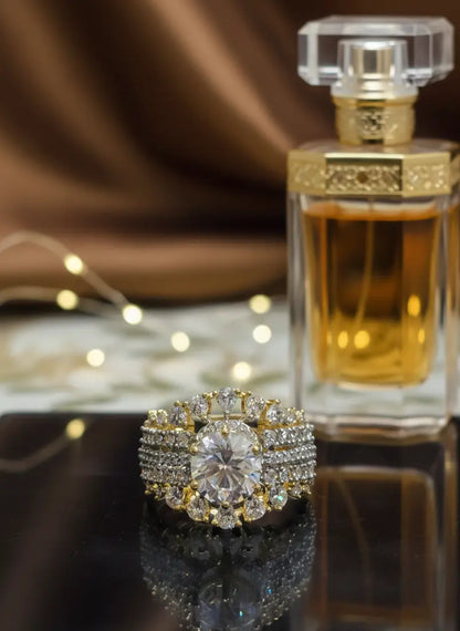 Crystal Artificial Jewellery Ring Coruscate Jewels