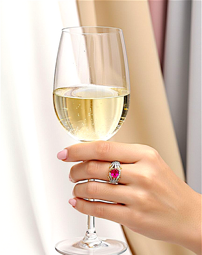 Imperial Ruby Adjustable Ring