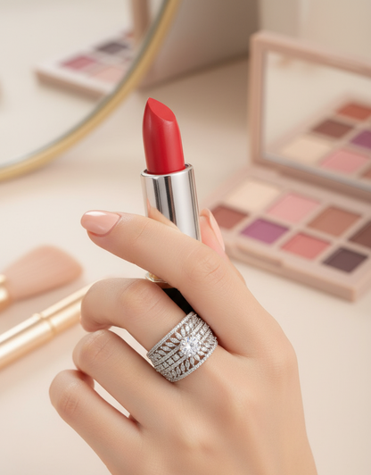 Celestial Solitaire Ring