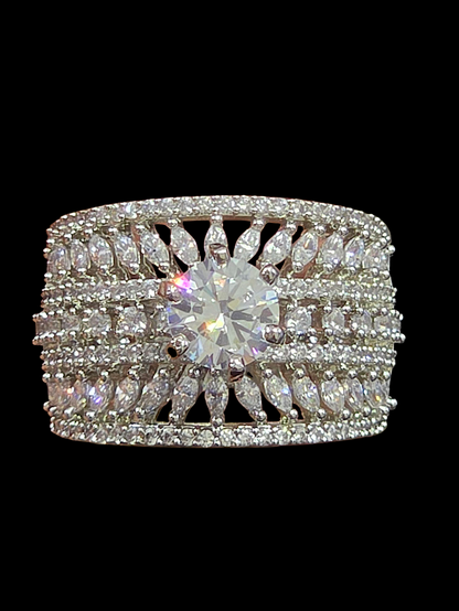 Celestial Solitaire Ring