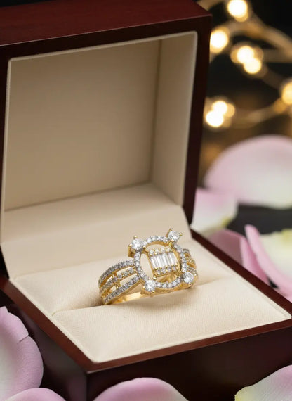 Royal Charm Artificial Finger Ring Coruscate Jewels