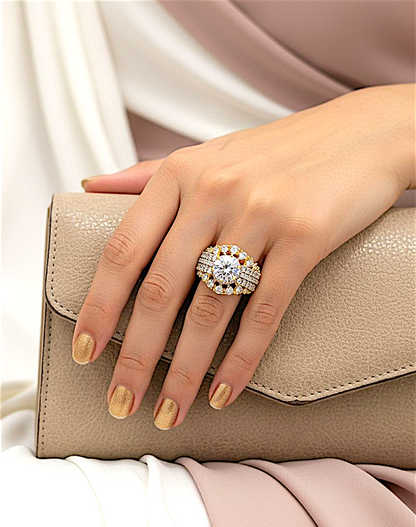 Crystal Artificial Jewellery Ring