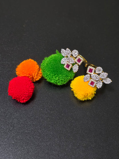 Ruby Bloom Artificial Jewellery Ring