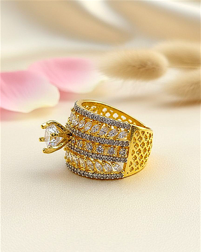 Sparkle American Diamond Ring