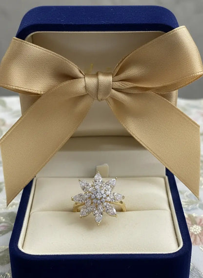Flora Radiance Cocktail Ring Coruscate Jewels