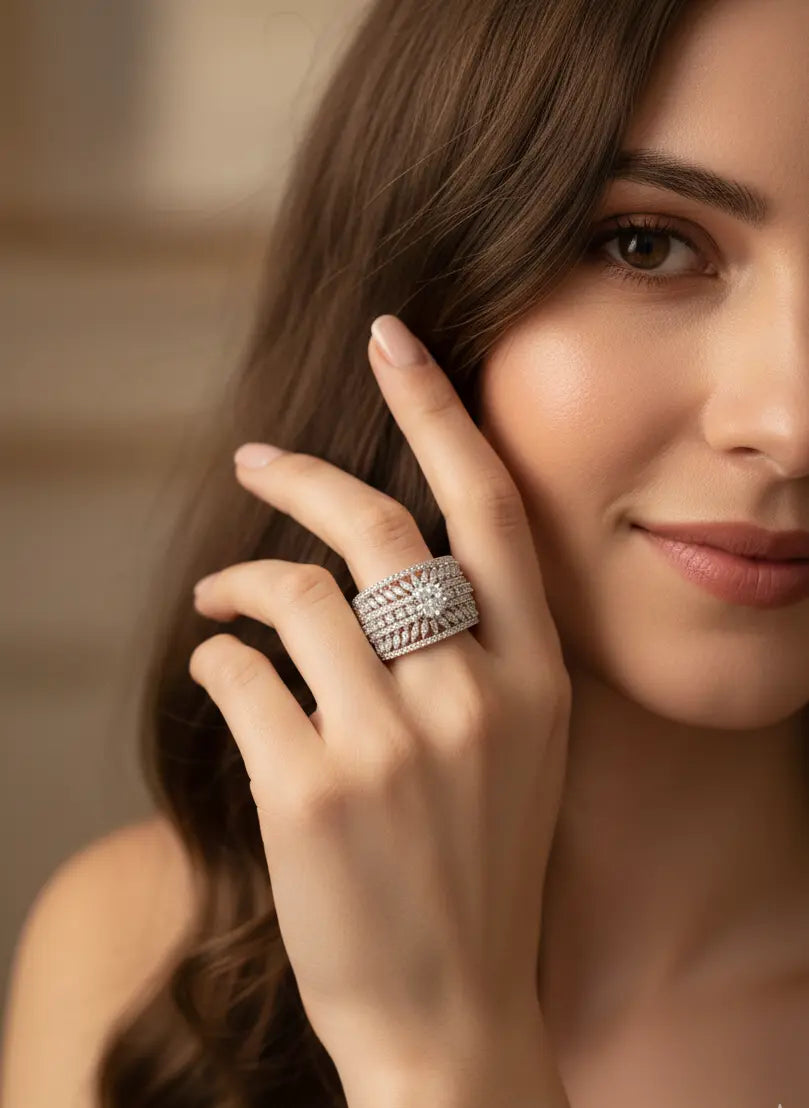 Celestial Solitaire Ring Coruscate Jewels