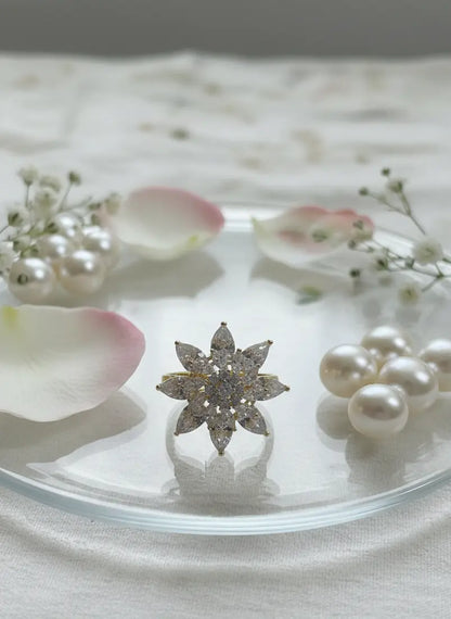 Flora Radiance Cocktail Ring Coruscate Jewels