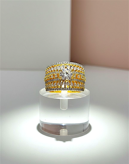 Sparkle American Diamond Ring
